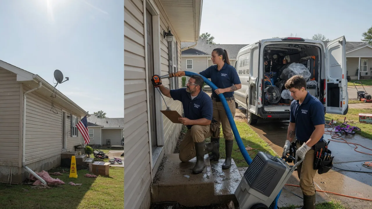 Ceiling Water Damage Restoration in Holdingford, MN near me